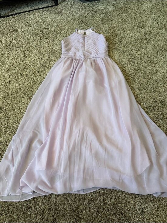 Unbranded Other - Girls' Pale Lavender Chiffon Formal Dress